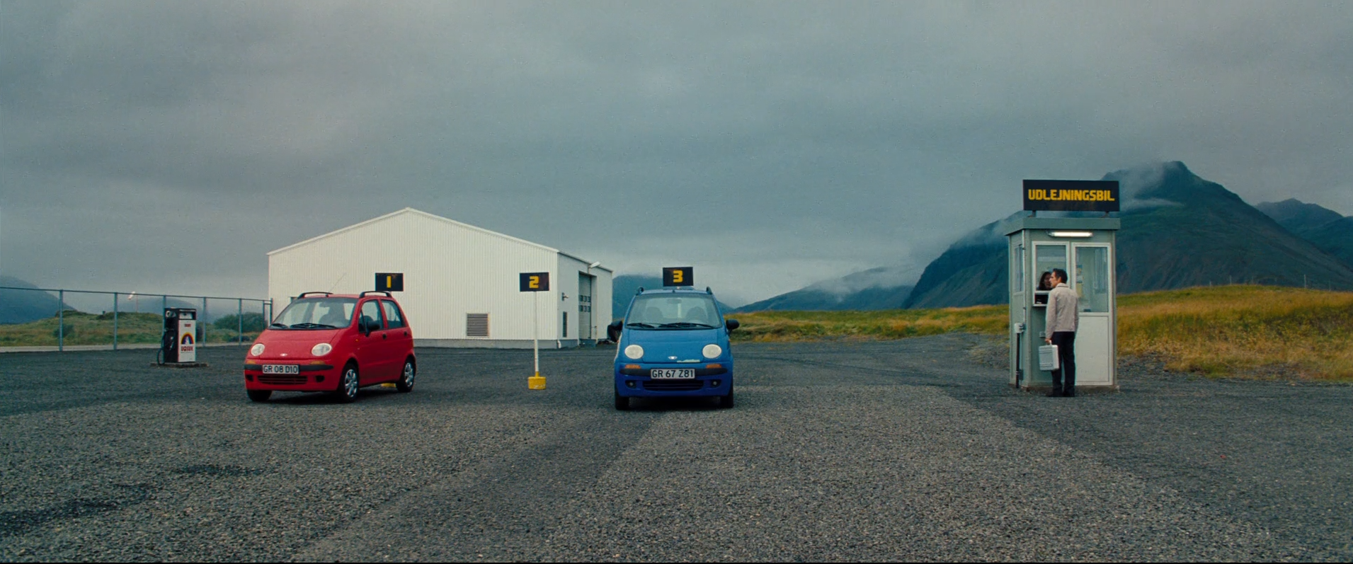 secret-life-walter-mitty-red-car-blue-car-greenland