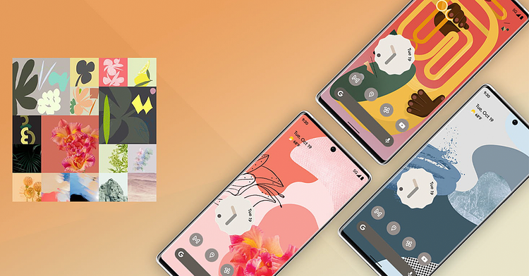 Pixel 6 සහ Pixel 6 Pro පෙරළිකාර ජංගම දුරකථන